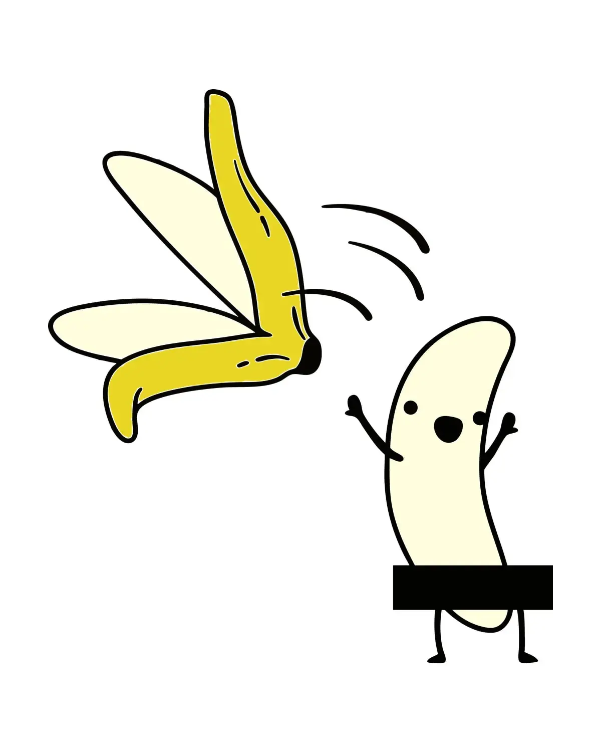 Banana Naked — Diseño